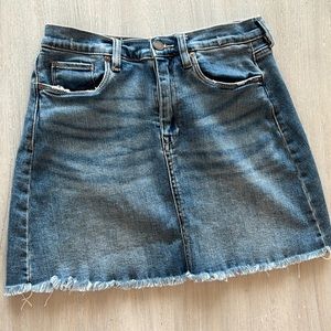 BLANKNYC Distressed Denim Skirt Size 27